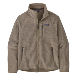 Jakke<Patagonia M Retro Pile JKT Jakke Beige Grå