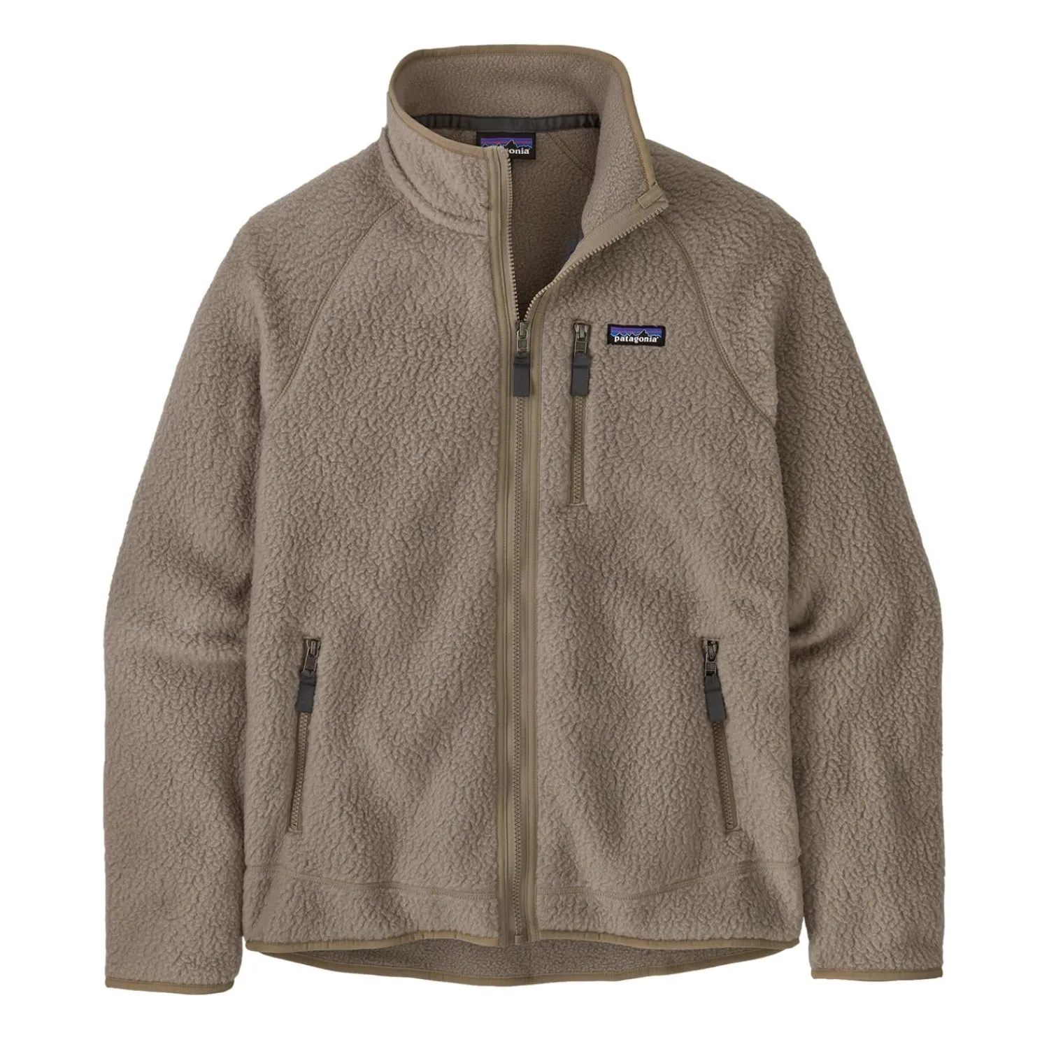 Jakke<Patagonia M Retro Pile JKT Jakke Beige Grå