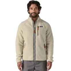Jakke<Patagonia M Retro Pile JKT Jakke Lys Beige