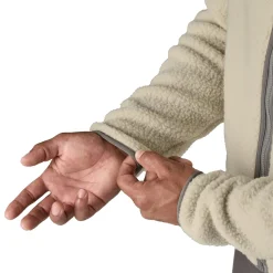 Jakke<Patagonia M Retro Pile JKT Jakke Lys Beige