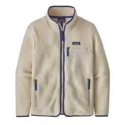 Jakke<Patagonia W Retro Pile Jkt Natural Jakke Off-White