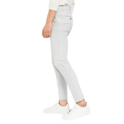 Bukser<Plain JoshPL Bukse Lys Grå Melert