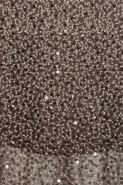 Kjole<ROTATE Beaded Midi Tube Dress Kjole Brun