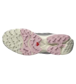 Sko<Salomon XT-4 OG VANILLA ICE/FTW SILVER/FAIRY TALE Sko Grå Og Rosa