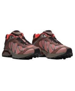 Sko<Salomon XT-WHISPER Henna/Tawny Port/Neon Flame Sko Burgunder