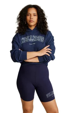 Shorts<Sporty & Rich Wellness Biker Short Shorts Marine