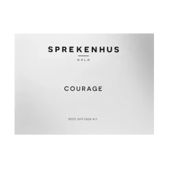 Sprekenhus|Velvære<Sprekenhus Diffuser Kit 250ml - Courage Duftpinner Hvit