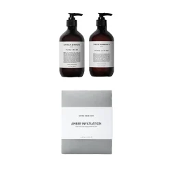 Sprekenhus|Velvære<Sprekenhus Hand Wash and Lotion Gift Set - Amber Infatuation Håndsåpe Gjennomsiktig