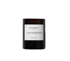 Sprekenhus|Velvære<Sprekenhus Scented Candle 270g - Cedarwood Duftlys Hvit