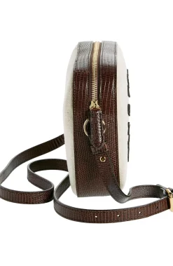 Veske|Stella Mccartney<Stella McCartney Camera Bag Canvas & Embossed Veske Brun/Beige