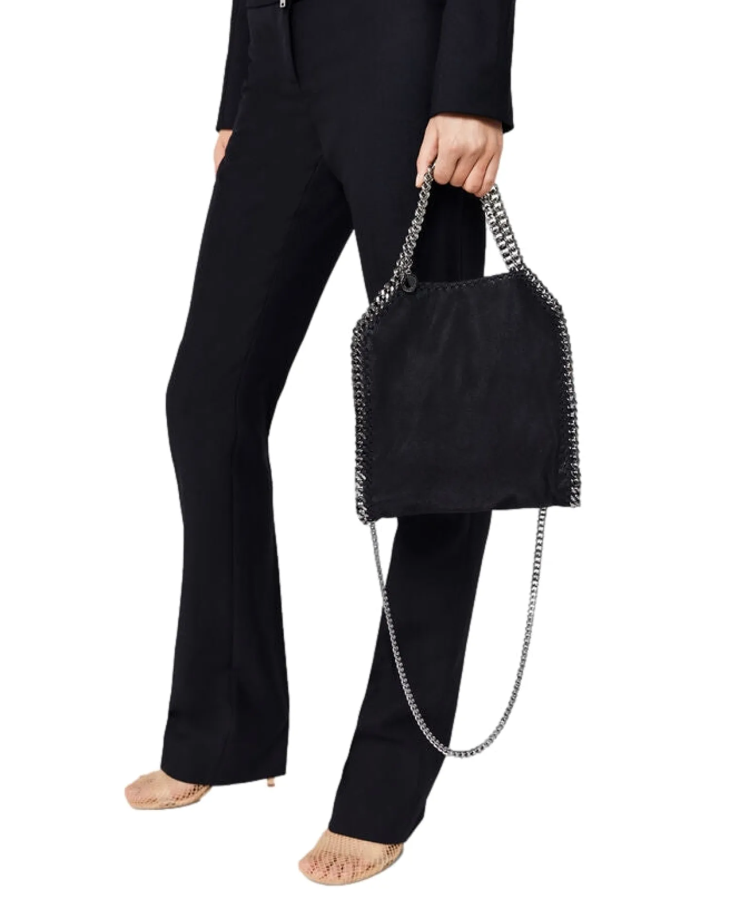 Stella Mccartney|Veske<Stella McCartney Falabella Mini Tote Veske Sort