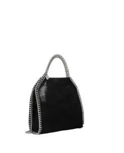 Stella Mccartney|Veske<Stella McCartney Falabella Tiny Tote Veske Sort