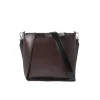 Stella Mccartney|Veske<Stella McCartney Logo Crossbody Bag Brushed Veske Mørkebrun