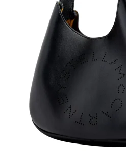 Stella Mccartney|Veske<Stella McCartney Small Hobo Tote Alter Mat Veske Sort