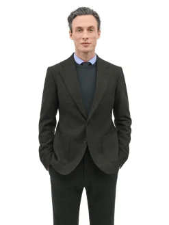 Dress<Tiger of Sweden Easer Blazer Dressjakke Mørkegrønn