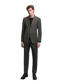 Dress<Tiger of Sweden Justins Travel Suit Blazer Dressjakke Mørkegrønn