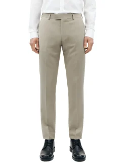 Dress<Tiger of Sweden Tenuta Travel Suit Trouser Dressbukse Beige