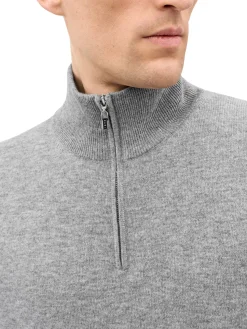 Genser<Tiger of Sweden Travis RWS Genser Lysegrå