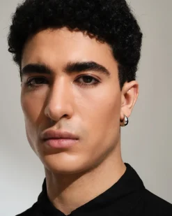 Tom Wood<Tom Wood Bao Hoops Small Øredobber Sølv