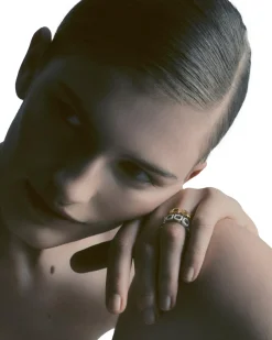 Tom Wood<Tom Wood Cushion Band Open Zirconia Ring Sølv