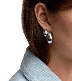 Tom Wood<Tom Wood Ice Hoop Small Øredobber Sølv