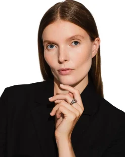 Tom Wood<Tom Wood Kay Ring Sakura Ring Grå Og Rosa