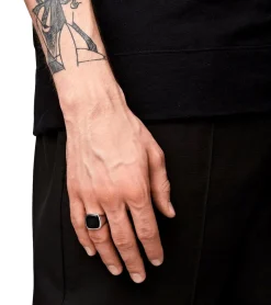 Tom Wood<Tom Wood The Cushion Black Onyx Ring Sort