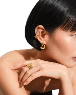 Tom Wood<Tom Wood Twist Hoops Øredobber Gull