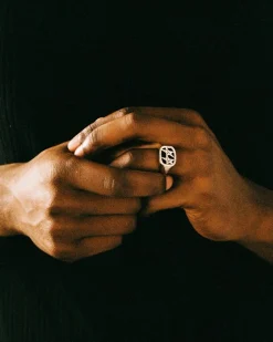 Twojeys<TwoJeys Framed Ring Ring Sølv