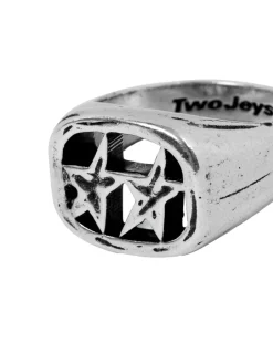 Twojeys<TwoJeys Framed Ring Ring Sølv