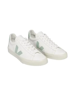 Sko<Veja Campo Extra White Matcha Sko Hvit Og Grønn