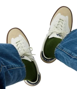 Sko|Sko<Veja Volley White Nautico Bark Sko Hvit Og Mørkeblå