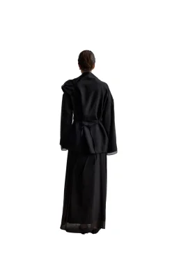 Skjorter<Viktoria Chan Cedar oversized blouse Skjorte Blank Sort