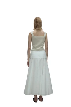 Skjorter<Viktoria Chan Gelene square knit Skjorte Beige