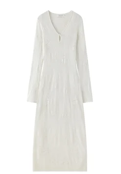 Kjole<Viktoria Chan Hermoni Bird Dress Kjole Off-White