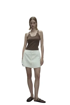 Skjørt<Viktoria Chan Sora Striped Skirt Skjørt Off-White