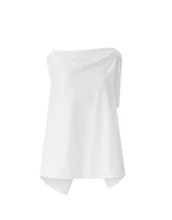 Skjorter<Viktoria Chan Tully open bak top Skjorte Hvit