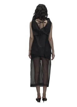 Skjorter<Viktoria Chan Tully open bak top Skjorte Sort